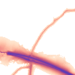 Night-time road noise heatmap for UB10 8AU
