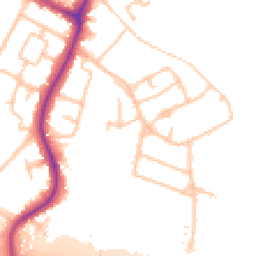 Daytime road noise heatmap for UB10 8PR