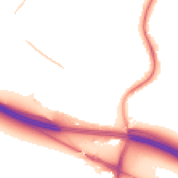 Night-time road noise heatmap for UB10 8QW