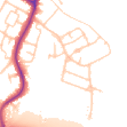 Daytime road noise heatmap for UB10 8RS