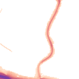 Night-time road noise heatmap for UB10 8TE