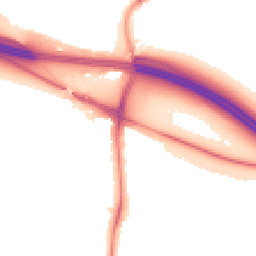 Night-time road noise heatmap for UB10 9PQ