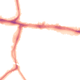 Night-time road noise heatmap for UB2 4AF