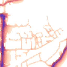 Daytime road noise heatmap for UB2 4AG