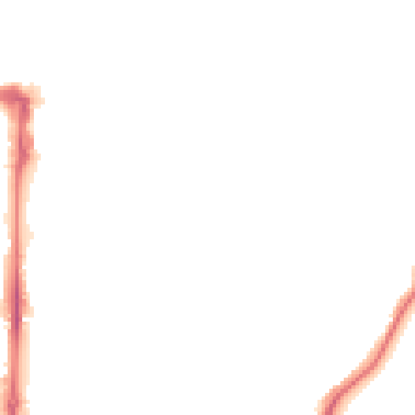 Night-time road noise heatmap for UB2 4AG