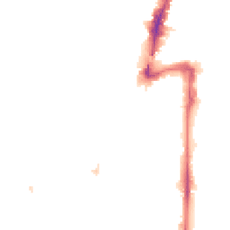 Night-time road noise heatmap for UB2 4BG