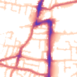 Daytime road noise heatmap for UB2 4BL
