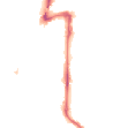 Night-time road noise heatmap for UB2 4BU