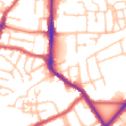 Daytime road noise heatmap for UB2 4EL