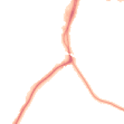 Night-time road noise heatmap for UB2 4FD