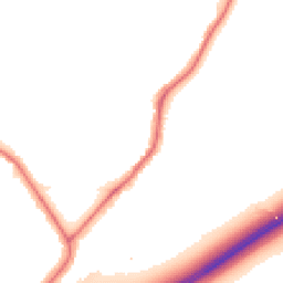 Night-time road noise heatmap for UB2 4GW
