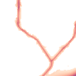 Night-time road noise heatmap for UB2 4JG