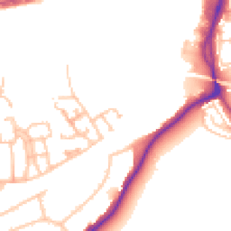 Daytime road noise heatmap for UB2 4PG