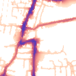 Daytime road noise heatmap for UB2 4WH
