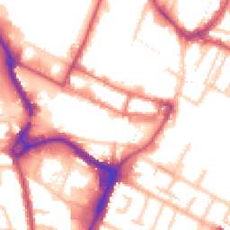 Daytime road noise heatmap for UB3 1AG