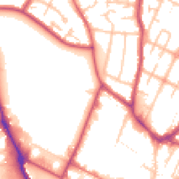 Daytime road noise heatmap for UB3 1AH