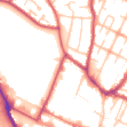 Daytime road noise heatmap for UB3 1AP