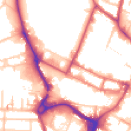 Daytime road noise heatmap for UB3 1AT