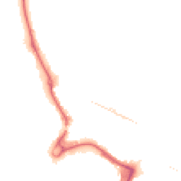 Night-time road noise heatmap for UB3 1AT