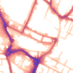 Daytime road noise heatmap for UB3 1BB