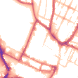 Daytime road noise heatmap for UB3 1BE