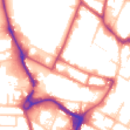 Daytime road noise heatmap for UB3 1BL
