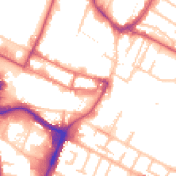 Daytime road noise heatmap for UB3 1BY
