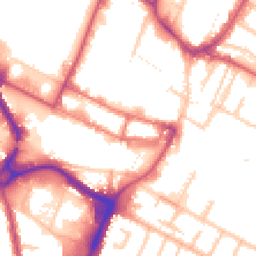 Daytime road noise heatmap for UB3 1BZ