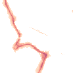 Night-time road noise heatmap for UB3 1DT