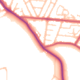 Daytime road noise heatmap for UB3 1EA
