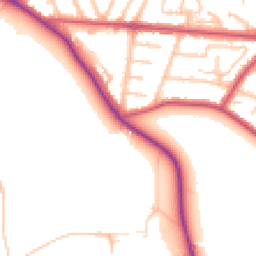 Daytime road noise heatmap for UB3 1EF