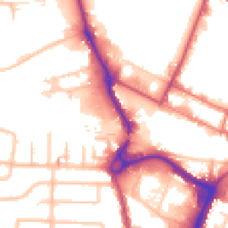 Daytime road noise heatmap for UB3 1EH