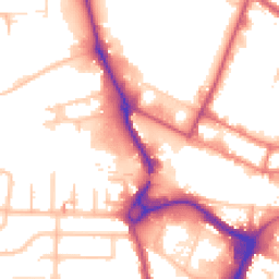 Daytime road noise heatmap for UB3 1EN
