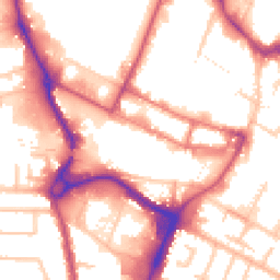 Daytime road noise heatmap for UB3 1FA