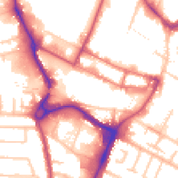 Daytime road noise heatmap for UB3 1FB