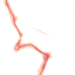 Night-time road noise heatmap for UB3 1FB
