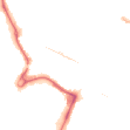 Night-time road noise heatmap for UB3 1FE