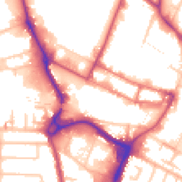 Daytime road noise heatmap for UB3 1FL