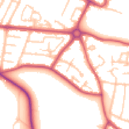 Daytime road noise heatmap for UB3 1JF