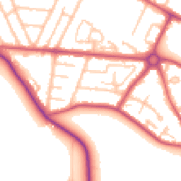 Daytime road noise heatmap for UB3 1JJ