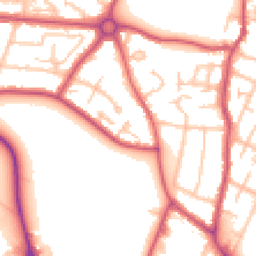 Daytime road noise heatmap for UB3 1LQ