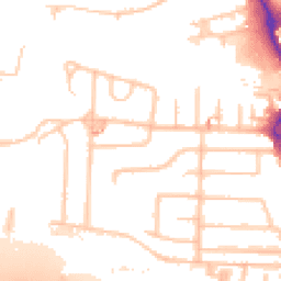 Daytime road noise heatmap for UB3 1QA