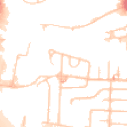 Daytime road noise heatmap for UB3 1QD