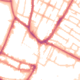 Daytime road noise heatmap for UB3 2AA