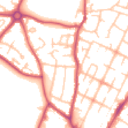 Daytime road noise heatmap for UB3 2AY