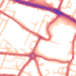 Daytime road noise heatmap for UB3 2GF
