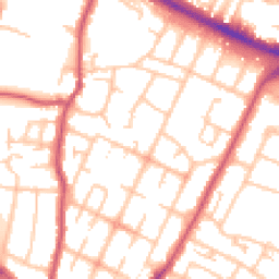 Daytime road noise heatmap for UB3 2HL