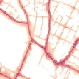 Daytime road noise heatmap for UB3 2NG