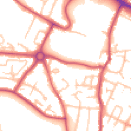 Daytime road noise heatmap for UB3 2NL