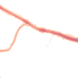 Night-time road noise heatmap for UB3 2UB